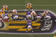 Hatcher is again isolated against a guard.