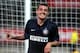 MILAN, ITALY - AUGUST 28: Mateo Kovacic of FC Internazionale Milano celebrates after scoring the opening goal during the UEFA Europa League qualifying play-offs round match between FC Internazionale and Stjarnan at San Siro Stadium on August 28, 2014 in