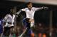 LONDON, ENGLAND - APRIL 28: Emerson Hyndman of Fulham celebrates after scoring the team's second goal during the FA Youth Cup Final: First Leg match between Fulham and Chelsea at Craven Cottage on April 28, 2014 in London, England. (Photo by Charlie Crowh