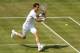 LONDON, ENGLAND - JUNE 11: Andy Murray of Great Britain comes to the net against Paul-Henri Mathieu of France during their Men's Singles match on day three of the Aegon Championships at Queens Club on June 11, 2014 in London, England. (Photo by Matthew