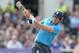 NOTTINGHAM, ENGLAND - AUGUST 30: England captain Alastair Cook pulls the ball for four runs during the 3rd Royal London One-Day International match between England and India at Trent Bridge on August 30, 2014 in Nottingham, England. (Photo by Gareth Cop