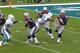 Brady shrivels before he's about to be hit, forcing an inaccurate throw