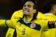BRUSSELS, BELGIUM - NOVEMBER 14: Radamel Falcao of Columbia celebrates scoring their first goal during the International Friendly match between Belgium and Columbia at King Baudouin Stadium on November 14, 2013 in Brussels, Belgium. (Photo by Christophe