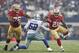 Gore wasn't nearly as explosive as Hyde was against the Cowboys.