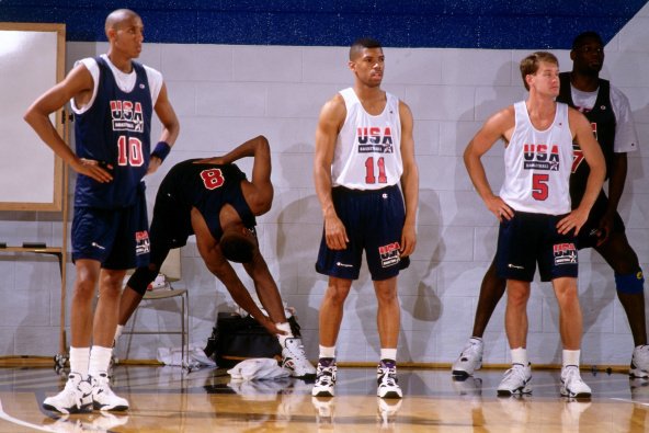 Charles Barkley #4 United States Dream Team Basketball Jersey