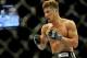 Jul 6, 2013; Las Vegas, NV, USA; Kazuki Tokudome during his Lightweight Bout against Norman Parke (not pictured) at the MGM Grand Garden Arena. Parke won. Mandatory Credit: Jayne Kamin-Oncea-USA TODAY Sports