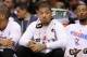 PHOENIX, AZ - FEBRUARY 11: Michael Beasley #8 of the Miami Heat during the NBA game against the Phoenix Suns at US Airways Center on February 11, 2014 in Phoenix, Arizona. The Heat defeated the Suns 103-97. NOTE TO USER: User expressly acknowledges and