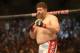 Jun 15, 2013; Winnipeg, MB, Canada; Roy Nelson before fights Stipe Miocic (not pictured) during their Heavyweight bout at UFC 161 at MTS Centre. Mandatory Credit: Tom Szczerbowski-USA TODAY Sports