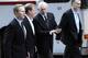 WASHINGTON, DC - MARCH 11: (L to R) New York Giants owner John Mara, NFL Commissioner Roger Goodell, Dallas Cowboys owner Jerry Jones, and Pittsburgh Steelers president Art Rooney II walk together as they depart after failing to reach an agreement in lab