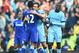 MANCHESTER, ENGLAND - SEPTEMBER 21: Frank Lampard of Manchester City is congratulated by John Obi Mikel of Chelsea after the Barclays Premier League match between Manchester City and Chelsea at Etihad Stadium on September 21, 2014 in Manchester, England.