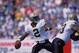 9 Sep 2001: Quarterback Aaron Brooks #2 of the New Orleans Saints throwing the ball during the game against the Buffalo Bills at the Ralph Wilson Stadium in Orchard Park, New York. The Saints defeated the Bills 24-6.Mandatory Credit: Rick Stewart /Alls