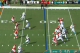 All four receivers broke their routes within six yards of the LOS