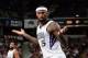 SACRAMENTO, CA - MARCH 18: DeMarcus Cousins #15 of the Sacramento Kings reacts after the play against the Washington Wizards at Sleep Train Arena on March 18, 2014 in Sacramento, California. NOTE TO USER: User expressly acknowledges and agrees that, by d