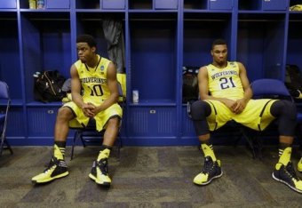 Sophomores Derrick Walton Jr (left) and Zak Irvin (right) should be leaned on a lot more this year.