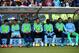 HULL, ENGLAND - SEPTEMBER 27: Joe Hart (R) of Manchester City sits on the bench next to team-mate Frank Lampard before the Barclays Premier League match between Hull City and Manchester City at KC Stadium on September 27, 2014 in Hull, England. (Photo b