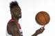 Despite his new mohawk (seen here at Washington's media day) Martell Webster will have to wait to debut his hairstyle on the court while he's out with his third back surgery in four years.