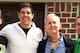 Concerned that his years of waiting to start for Baylor would be for naught, Petty tried to find an outlet for his frustrations with local minister Chris Wommack (right)