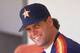 CHICAGO - 1991: Ken Caminiti of the Houston Astros watches poses for a photo inside the dugout during a game against the Chicago Cubs in May of 1991 at Wrigley Field in Chicago, Illinois. Ken Caminiti played for the Houston Astros from 1987-1994 and fro