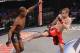Michael Page (left) fights Ryan Sanders in his Bellator debut.