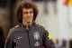 EAST RUTHERFORD, NJ - SEPTEMBER 9 : David Luiz of Brazil stands on the pitch during warmups against Ecuador during their match at MetLife Stadium on September 9, 2014 in East Rutherford, New Jersey. (Photo by Jeff Zelevansky/Getty Images)