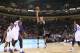 BEIJING, CHINA - OCTOBER 15: Brook Lopez #11 of the Brooklyn Nets shoots against the Sacramento Kings during the 2014 NBA Global Games at the MasterCard Center on October 15, 2014 in Beijing, China. NOTE TO USER: User expressly acknowledges and agrees th