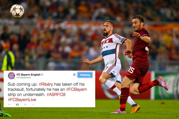 Bayern Munich Win the Internet with Brilliant Champions League Tweet