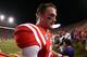 BATON ROUGE, LA - OCTOBER 25: Quarterback Bo Wallace #14 of the Mississippi Rebels walks off the field after losing 10-7 to the LSU Tigers at Tiger Stadium on October 25, 2014 in Baton Rouge, Louisiana. (Photo by Chris Graythen/Getty Images)