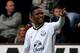 BURNLEY, ENGLAND - OCTOBER 26: Samuel Eto'o of Everton celebrates scoring his team's third goal during the Barclays Premier League match between Burnley and Everton at Turf Moor on October 26, 2014 in Burnley, England. (Photo by Chris Brunskill/Getty Im