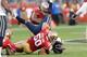 Borland's tackle of Mason displayed the rookie's strength and ability.