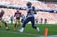 Borland (No. 50) made a mistake in coverage, which allowed Rams WR Kenny Britt to score.