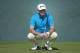 SHANGHAI, CHINA - NOVEMBER 07: Graeme McDowell of Northern Ireland lines up his putt on the second hole during the second round of the WGC - HSBC Champions at the Sheshan International Golf Club on November 7, 2014 in Shanghai, China. (Photo by Andrew R