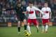 POZNAN, POLAND - NOVEMBER 19: Aiden McGeady of Ireland (L) fights for the ball with Piotr Cwielong of Poland during the International friendly match between Poland and Ireland at the Inea Stadium on November 19, 2013 in Poznan, Poland. (Photo by Adam Nur