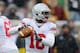 MINNEAPOLIS, MN - NOVEMBER 15: J.T. Barrett #16 of the Ohio State Buckeyes looks to pass the football against the Minnesota Golden Gophers during the second quarter of the game on November 15, 2014 at TCF Bank Stadium in Minneapolis, Minnesota. (Photo by