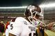 TUSCALOOSA, AL - NOVEMBER 15: Dak Prescott #15 of the Mississippi State Bulldogs walks off the field after their 25-20 loss to the Alabama Crimson Tide at Bryant-Denny Stadium on November 15, 2014 in Tuscaloosa, Alabama. (Photo by Kevin C. Cox/Getty Ima