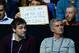LONDON, ENGLAND - NOVEMBER 13: Manager Jose Mourinho of Chelsea (R) watches Andy Murray of Great Britain take on in the round robin singles match against Roger Federer of Switzerland on day five of the Barclays ATP World Tour Finals at O2 Arena on Novem