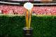 ATHENS, GA - SEPTEMBER 27: The College Football Playoff National Championship Trophy is seen on the field prior to the game between the Georgia Bulldogs and the Tennessee Volunteers at Sanford Stadium on September 27, 2014 in Athens, Georgia. (Photo by