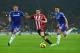 SUNDERLAND, ENGLAND - NOVEMBER 29: Adam Johnson of Sunderland takes on John Terry and Gary Cahill of Chelsea during the Barclays Premier League match between Sunderland and Chelsea at Stadium of Light on November 29, 2014 in Sunderland, England. (Photo