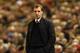 LIVERPOOL, ENGLAND - DECEMBER 09: Brendan Rodgers the manager of Liverpool reacts during the UEFA Champions League group B match between Liverpool and FC Basel 1893 at Anfield on December 9, 2014 in Liverpool, United Kingdom. (Photo by Laurence Griffith