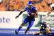 Sep 20, 2014; Boise, ID, USA; Boise State Broncos running back Jay Ajayi (27) during the second half against the UL Lafayette Ragin Cajuns at Albertsons Stadium. Boise State defeats UL Lafayette 34-9. Mandatory Credit: Brian Losness-USA TODAY Sports