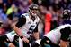 BALTIMORE, MD - DECEMBER 14: Quarterback Blake Bortles #5 of the Jacksonville Jaguars signals before the snap during the first quarter of a game against the Baltimore Ravens at M&T Bank Stadium on December 14, 2014 in Baltimore, Maryland. (Photo by Patri