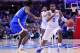 Dec 20, 2014; Chicago, IL, USA; Kentucky Wildcats guard Andrew Harrison (5) dribbles the ball against the UCLA Bruins during the first half at United Center. Mandatory Credit: Mike DiNovo-USA TODAY Sports