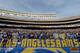 SAN DIEGO, CA - NOVEMBER 23: Fans of the St. Louis Rams hold a 'Los Angeles Rams' sign against the San Diego Chargers during their NFL Game on November 23, 2014 in San Diego, California. (Photo by Donald Miralle/Getty Images)