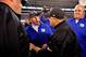 EAST RUTHERFORD, NJ - DECEMBER 28: Head coach Tom Coughlin of the New York Giants meets head coach Chip Kelly of the Philadelphia Eagles after a game at MetLife Stadium on December 28, 2014 in East Rutherford, New Jersey. The Eagles defeated the Giants 34