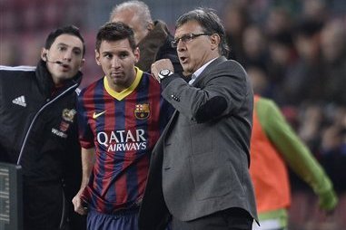 Barcelona coach Gerardo Martino 'concerned' after shock La Liga