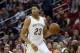Dec 18, 2014; Houston, TX, USA; New Orleans Pelicans forward Anthony Davis (23) dribbles the ball against the Houston Rockets at the Toyota Center. New Orleans Pelicans won 99 to 0. Mandatory Credit: Thomas B. Shea-USA TODAY Sports