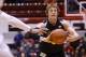Dec 13, 2014; Detroit, MI, USA; Wichita State Shockers guard Ron Baker (31) passes the ball in the first half against the Detroit Titans at Calihan Hall. Mandatory Credit: Rick Osentoski-USA TODAY Sports