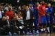 DALLAS, TX - JANUARY 07: Stan Van Gundy of the Detroit Pistons during play against the Dallas Mavericks at American Airlines Center on January 7, 2015 in Dallas, Texas. NOTE TO USER: User expressly acknowledges and agrees that, by downloading and or us