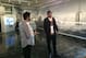 Carmelo Anthony as art curator inside his customized Jordan Brand Terminal 23 gym, with the artistic backdrop of New York City all around him.