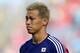 NEWCASTLE, AUSTRALIA - JANUARY 12: Keisuke Honda of Japan looks on during the 2015 Asian Cup match between Japan and Palestine at Hunter Stadium on January 12, 2015 in Newcastle, Australia. (Photo by Ashley Feder/Getty Images)