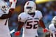 CHESTNUT HILL, MA - SEPTEMBER 01: Denzel Perryman #52 of the Miami Hurricanes in action against the Boston College Eagles during the game on September 1, 2012 at Alumni Stadium in Chestnut Hill, Massachusetts. (Photo by Jared Wickerham/Getty Images)